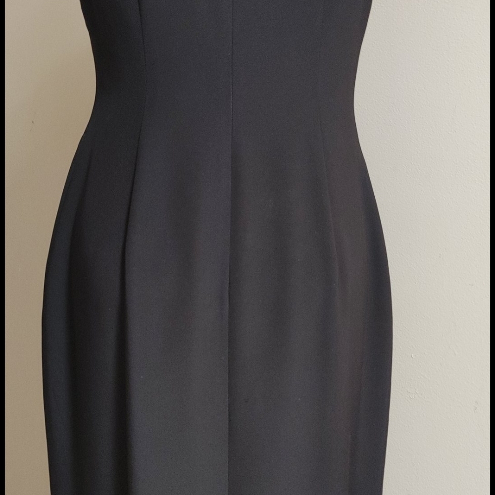 Tahari Black Long Gown 10 - Picture 8 of 15